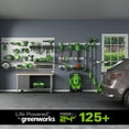 thumbnail image 6 of Greenworks 24V 12" Cordless String Trimmer and Blower Combo Kit, 2Ah USB Battery and Charger Included, 6 of 11