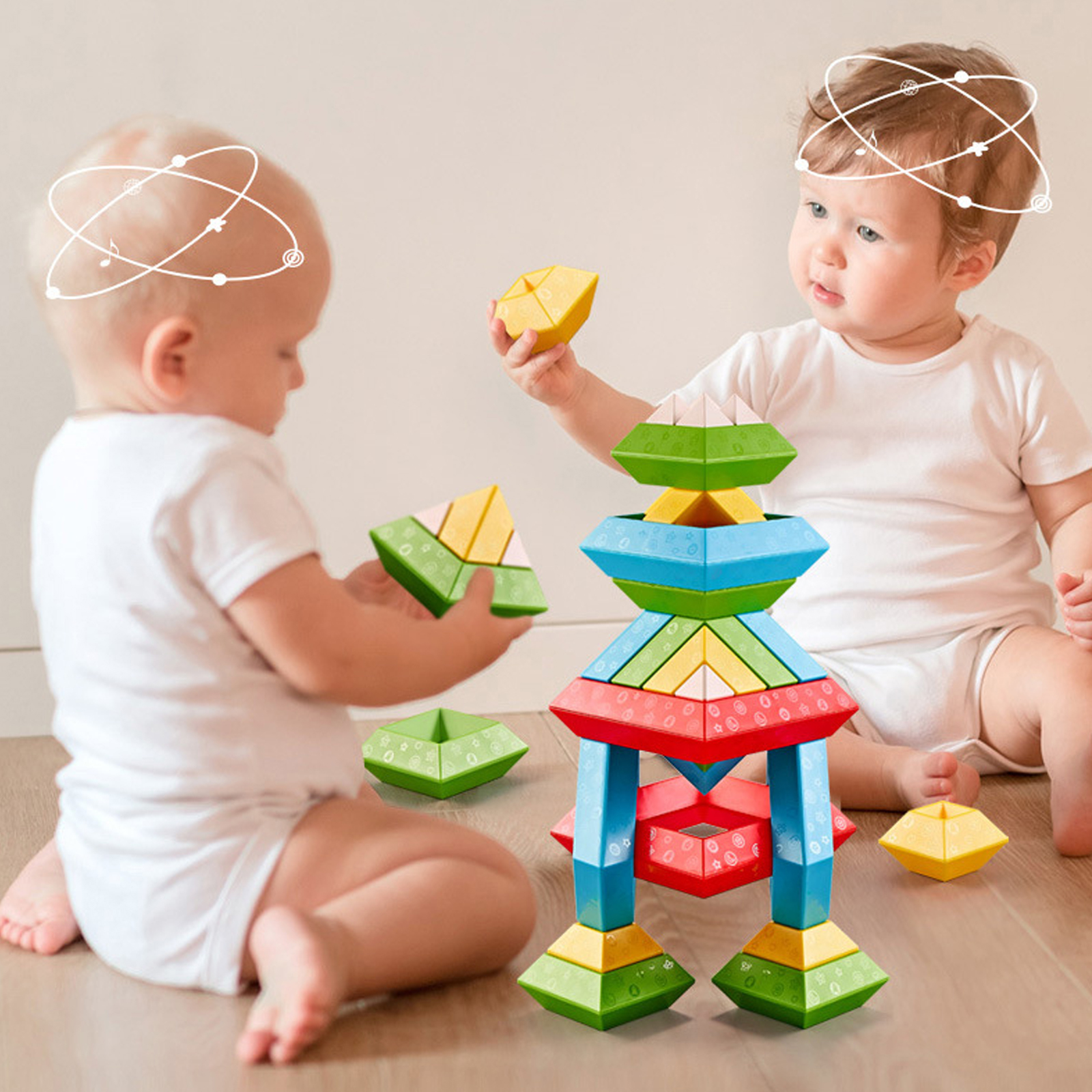 10pcs/set Stacking Toys for Toddlers Age 1-3 - Stacking Cups with Music and  Lights - Montessori Toys for 1 Year Old Boys Girls Toddler Toys Age 1-2  Numbers Shapes Patterns Learning Toys