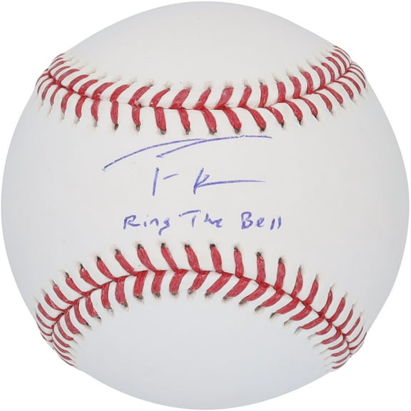 Trea Turner Philadelphia Phillies Autographed Baseball with "Ring The Bell" Inscription - Fanatics Authentic Certified
