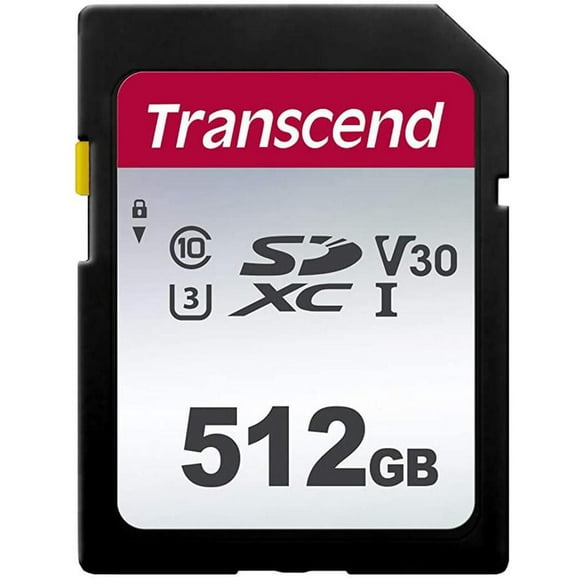 Transcend 512GB UHS-I U3 SD Memory Card TS512GSDC300S