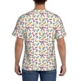 thumbnail image 2 of Rocae Cute Flower for Men's Moisture-Wicking Crew Tee - T-Shirt for Sports, Outdoor Activities, and Casual WearX-Large, 2 of 9