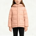 thumbnail image 4 of Cowsor Kids Winter Coats with Hooded Light Puffer Coat Warm Padded Jacket for Boys Girls Toddler, 4 of 7
