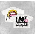 thumbnail image 2 of Camiseta de manga corta con estampado divertido estilo coreano lindo retro Y2K para hombre, diseño de nicho de algodón puro suelto de verano, camiseta básica para mujer, 2 of 5