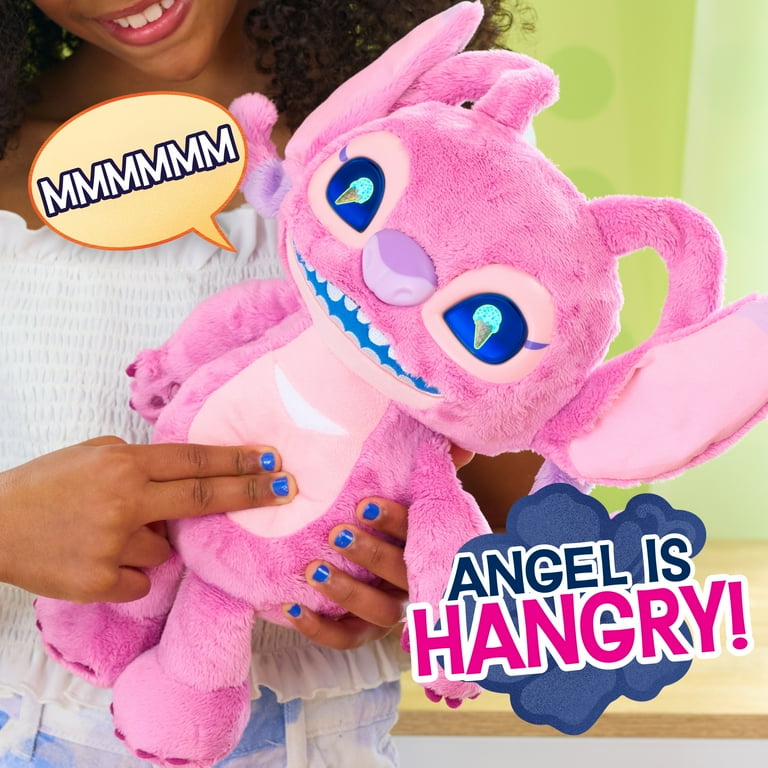 Disney Stitch Angel Many Moods 13.5-inch Interactive Plush, 50+