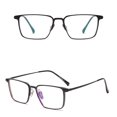 thumbnail image 3 of Men Women Anti-Blue Light Glasses Retro Titanium Super Light Glasses Frame, 3 of 4