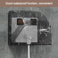 thumbnail image 4 of Protective Cover Electric Plug Rainproof Cover Outdoor Socket Waterproof Box, 4 of 6