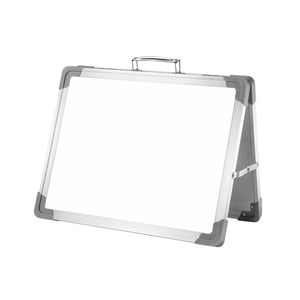 Yuksok Tableau blanc Tableau d'effacement à double face pliable Petit tableau blanc Planificateur Board