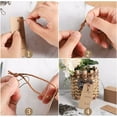 thumbnail image 4 of 100 pcs Gift Tags with String, Christmas Gift Tags Blank Tags with Safety Pins,Name Tags for Gift Bags Label Clothes Arts and Crafts(Kraft Paper), 4 of 7