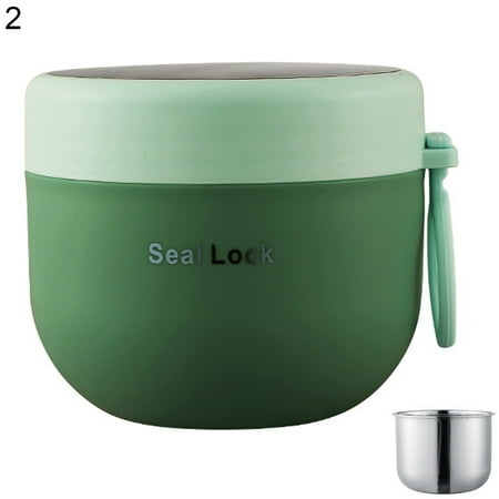 

Trayknick 600ml Soup Cup Leak-proof Large Capacity Stainless Steel Double-walled Vacuum Insulated Food Jar for School