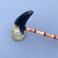 thumbnail image 4 of ESASSALY Massage Hammer Retro Bull Horn Shape Handheld Body Back Massager, 4 of 9