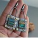 thumbnail image 3 of Granjero Gordo Pendientes colgantes de estilo retro nuevo y único con diseño para mujer, joyería étnica bohemia vintage, 3 of 3