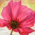 thumbnail image 2 of Greene, Taylor 15x15 White Modern Wood Framed Museum Art Print Titled - Red Poppy II, 2 of 4