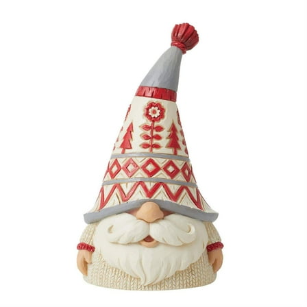 Jim Shore Sweater Weather - One Figurine 6.0 Inch, Resin - Nordic Noel Gnome Christmas 6012952