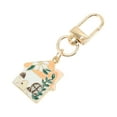 thumbnail image 5 of Unique Bargains 1 Pc Handbag Charms Keychains Flower House Bag Accessories Yellow, 5 of 5
