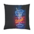 thumbnail image 2 of Ahgly Company Neon Neon Indoor Throw Pillow, 18 inch by 18 inch, 2 of 6