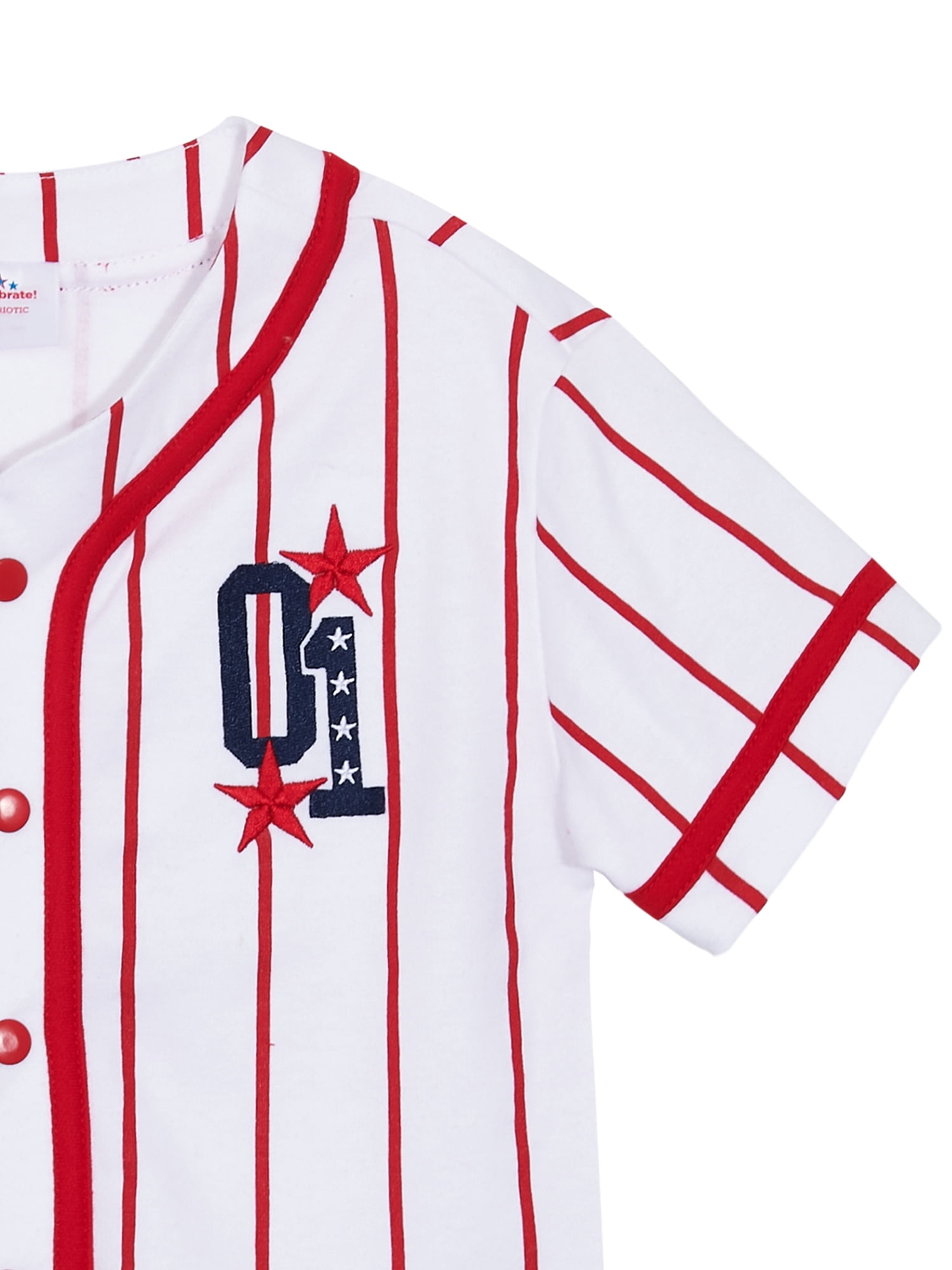 Way To Celebrate Boys Patriotic Americana Top, sizes 4-18