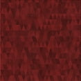 thumbnail image 1 of Ahgly Company Indoor Square Patterned Love Red Area Rugs, 7' Square, 1 of 6