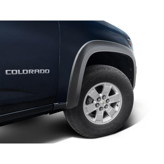 Bushwacker OE Style Fender Flares for 2015-2019 Chevrolet Colorado * Front, Black