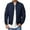 Navy, variant on Akiihool Jacket for Men Big and Tall Men's Spring Fall Casual Windbreaker Bomber (Blue,3XL)