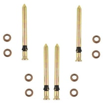 TRQ 12 Piece Door Hinge Pin & Bushing Kit Upper & Lower LH or RH Side for GM BDA80387