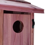 Pennington Red Cedar Bluebird Wild Bird House, 1 Pack