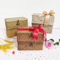 thumbnail image 1 of CNKOO Storage Box Large Capacity Decorative with Lid Rectangle Vintage Handmade Rattan Snack Cosmetics Organizer Home Supplies, 1 of 8