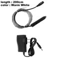 thumbnail image 2 of 1PCSLED tree light-10 sticks 200 cuentas de lámpara 3AA caja de batería de control remoto a prueba de agua ocho funciones cable plateado-blanco cálido Vhermosa CPB-US-DYP610-4, 2 of 4