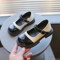 thumbnail image 5 of SILVERCELL Toddler Little Girl Mary Jane Dress Shoes - Ballet Flats for Girl Party School Shoes 1-9 Years, 5 of 13