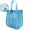 Blue, variant on VQPeo Polyester Mesh Wash Bag, Multi-Pocket Beach Toy Organizer, Portable Travel Toiletry Tote for Gym & Camping Adventures