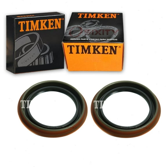2 pc Timken Transmission Output Shaft Seals compatible with Chrysler Town & Country 1990-2012