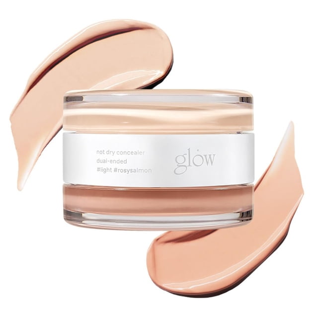 Corrector que brilla, no se seca, sin veganos, hipoalergénico #light #rosysalmon