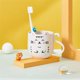 thumbnail image 3 of Bathroom Tumbler Thicken Children Creative Cartoon Cat Cute Mouthwash Cup Teeth Brushing Storage Wash Cup Baby Toothbrush Cups, 3 of 5