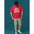 thumbnail image 2 of Anti-Racist Book Lover Statement Tee T-shirt Color Men's, 2 of 4