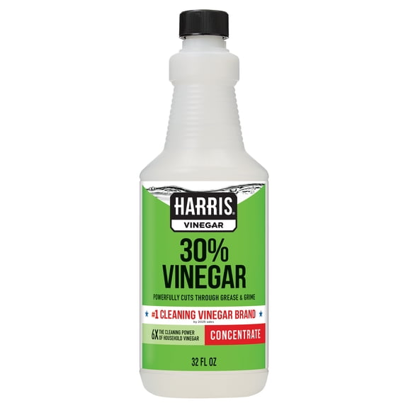 Harris 30% Pure Vinegar, Extra Strength Formula, 32 fl oz