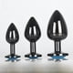 thumbnail image 1 of Tapón anal de metal redondo grande, mediano y pequeño de color pistola para parejas, hombres y mujeres, coqueteo, masturbación, juguetes sexuales para adultos, expansor anal, 1 of 5