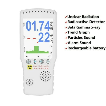 

Leke Dosimeter Counter Nuclear Radiation Detector Geiger Radiation Counter