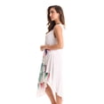 thumbnail image 2 of Riviera Sun Sleeveless Umbrella Dresses for Women (White - Floral Tree, Large), 2 of 3