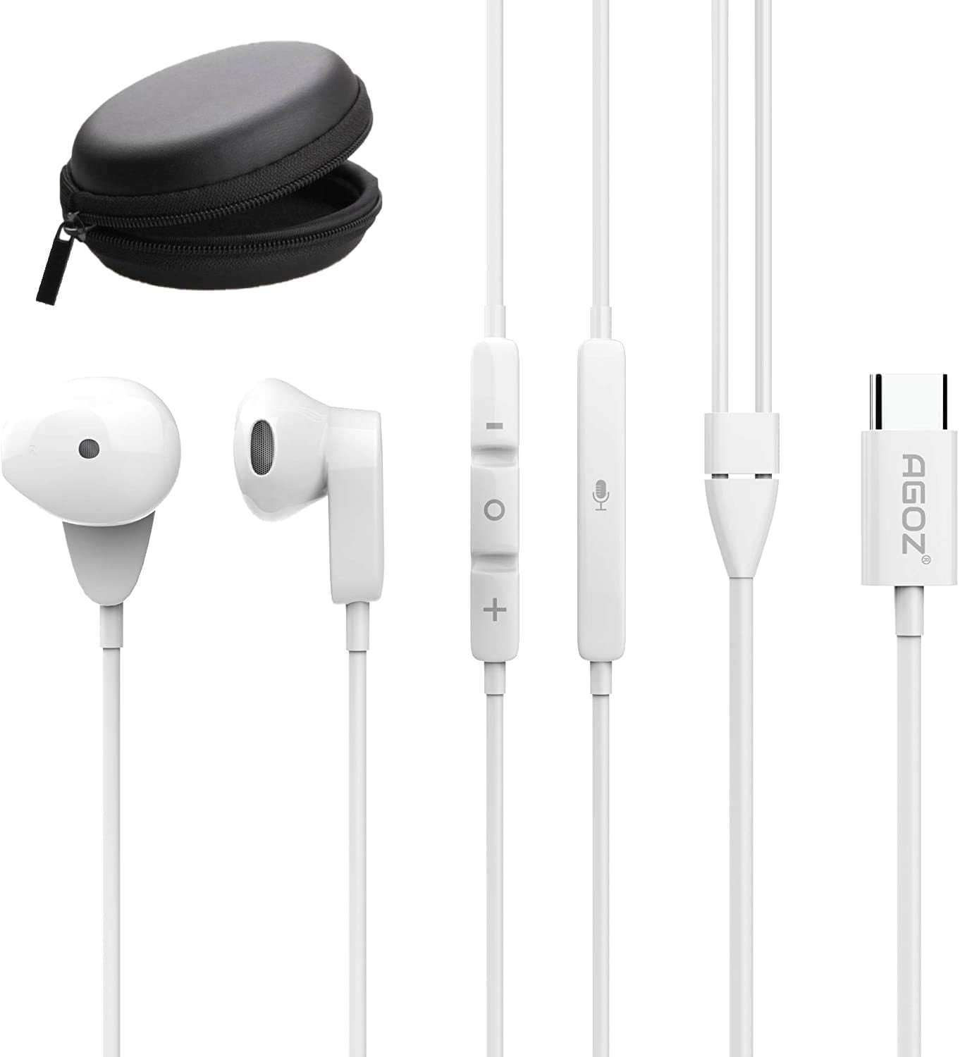 Bedrag Forkæl dig skade USB C Wired Stereo Headset Headphone Type C Earbuds Compatible with Apple  MacBook Air, MacBook Pro, iPad Air 5th 4th Gen, iPad Pro 11", iPad Pro  12.9" 6th 5th 4th 3rd Gen,
