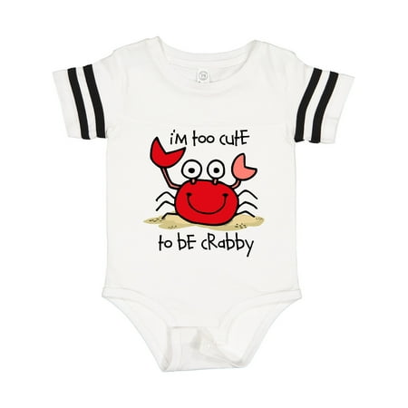 

Inktastic Too Cute Crab Gift Baby Boy or Baby Girl Bodysuit