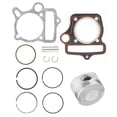 thumbnail image 2 of Ensemble de pistons et joints pour moteur 125\xa0cc 54\xa0mm, adapté au kart Loncin LiFan ATV, 2 of 4