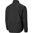 thumbnail image 3 of TGW Mens Packable Vapor Long Sleeve Golf Rain Pullover Black L, 3 of 5