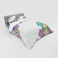 thumbnail image 3 of Ambesonne Abstract Bedding Set 3 Pcs, Colored Rectangle Form, Twin, Multicolor, 3 of 3