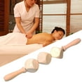 thumbnail image 2 of GROWTH TANK Wood Guasha Massage Madero Tool Cellulite Roller for Release Back 40cm, 2 of 9