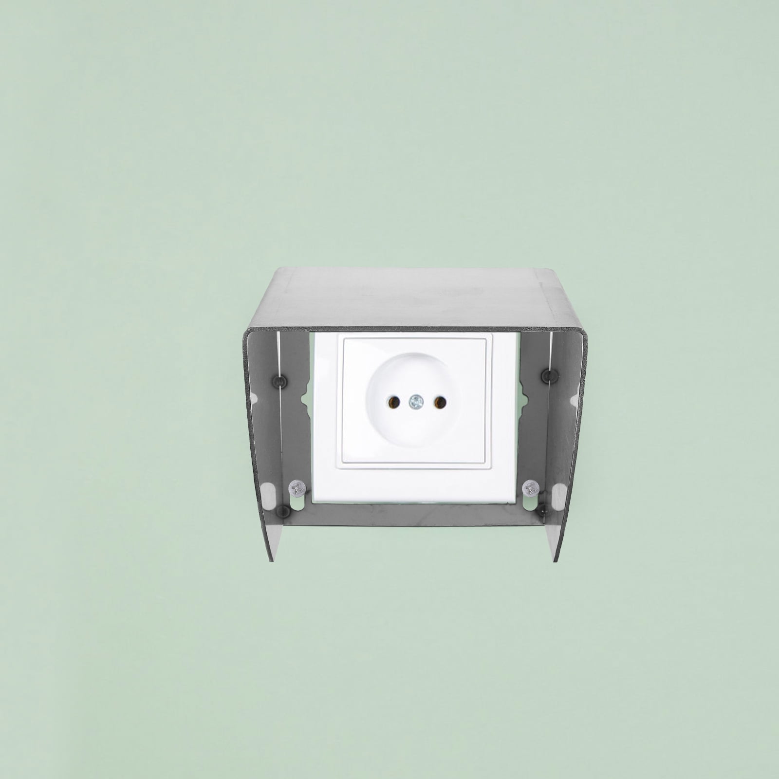 TOYMYTOY Outdoor Waterproof Socket Box Cover Made of Durable Stainless Steel