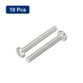 thumbnail image 3 of 304 Stainless Steel Machine Screws, 10 Pack M5x40mm Slotted Drive Pan Head Screw Bolts, 3 of 5
