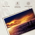 thumbnail image 6 of Elephant Stock Sunrise Fishing Wall Art - Horizontal Canvas Wall Art - Living Room Wall Decor - Hobbies And Lifestyle Canvas - Orange And Blue Decor - 12" x 8", 6 of 8