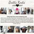 thumbnail image 5 of Britt’s Knits Snow Leopard Plush Winter Convertible Mittens Warm Gloves - Pink (Women's), 5 of 6