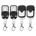 thumbnail image 6 of 4Pcs Remote Control Key Fobs One-click Theft Against 4 Buttons Simple Pairing 433MHz for Car Garage Door Gate Skylight, 6 of 8