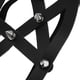 thumbnail image 4 of Liguero de cuero con góticas ajustable pierna muslo anillo correa banda Cosplay Negro jinwen Cinturón de liga elástico, 4 of 8