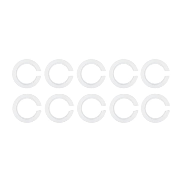 10 anillos reductores de pantalla de lámpara, anillos de pantalla de lámpara, reemplazo de pantalla de luz ligero, arandelas adaptadoras portátiles re